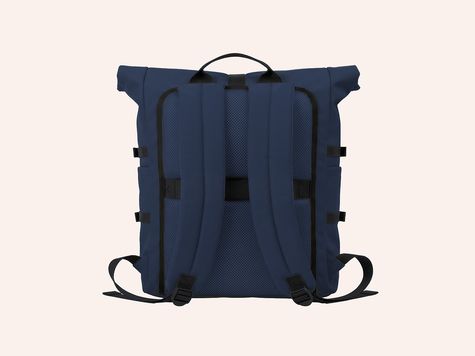 Rolltop cooler backpack 09:12, Ultramarine blue