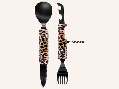 Multifunction Cutlery 13:25, Leopard